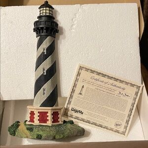 Brian Baker Déjà vu Cape Hatteras Lighthouse #15970 w/COA